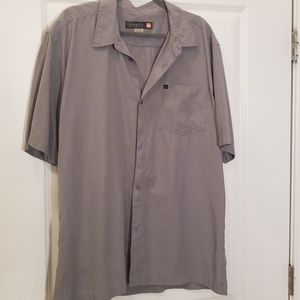 Quicksilver Waterman Collection Button Up Short Sl